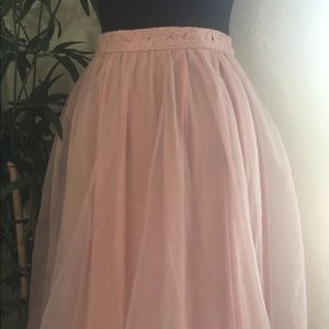 Cinderella Pink Tulle Skirt by Miami